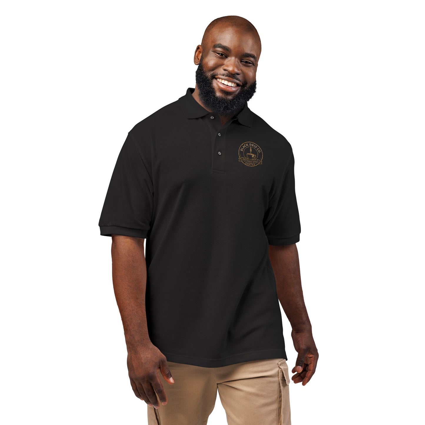 Embroidered Unisex Polo Shirt – Stellar Design, Casual Wear, Gifts for Him/Her, Perfect for Outings, Team Events, Birthdays