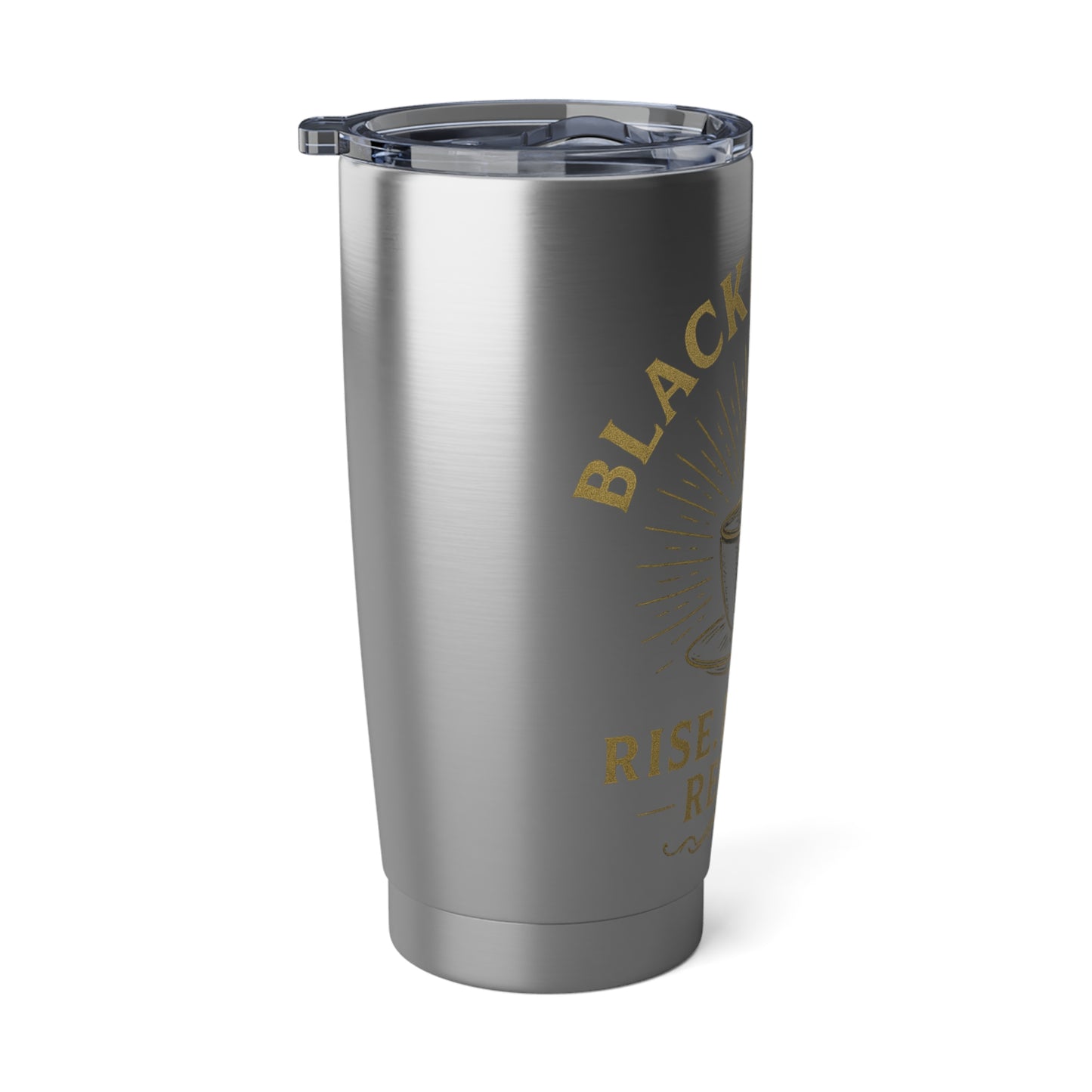 Rise, Hustle, Repeat 20oz Tumbler - Perfect for Coffee Lovers, Travel Mugs, Motivational Gifts, Durable Drinkware, Everyday Use