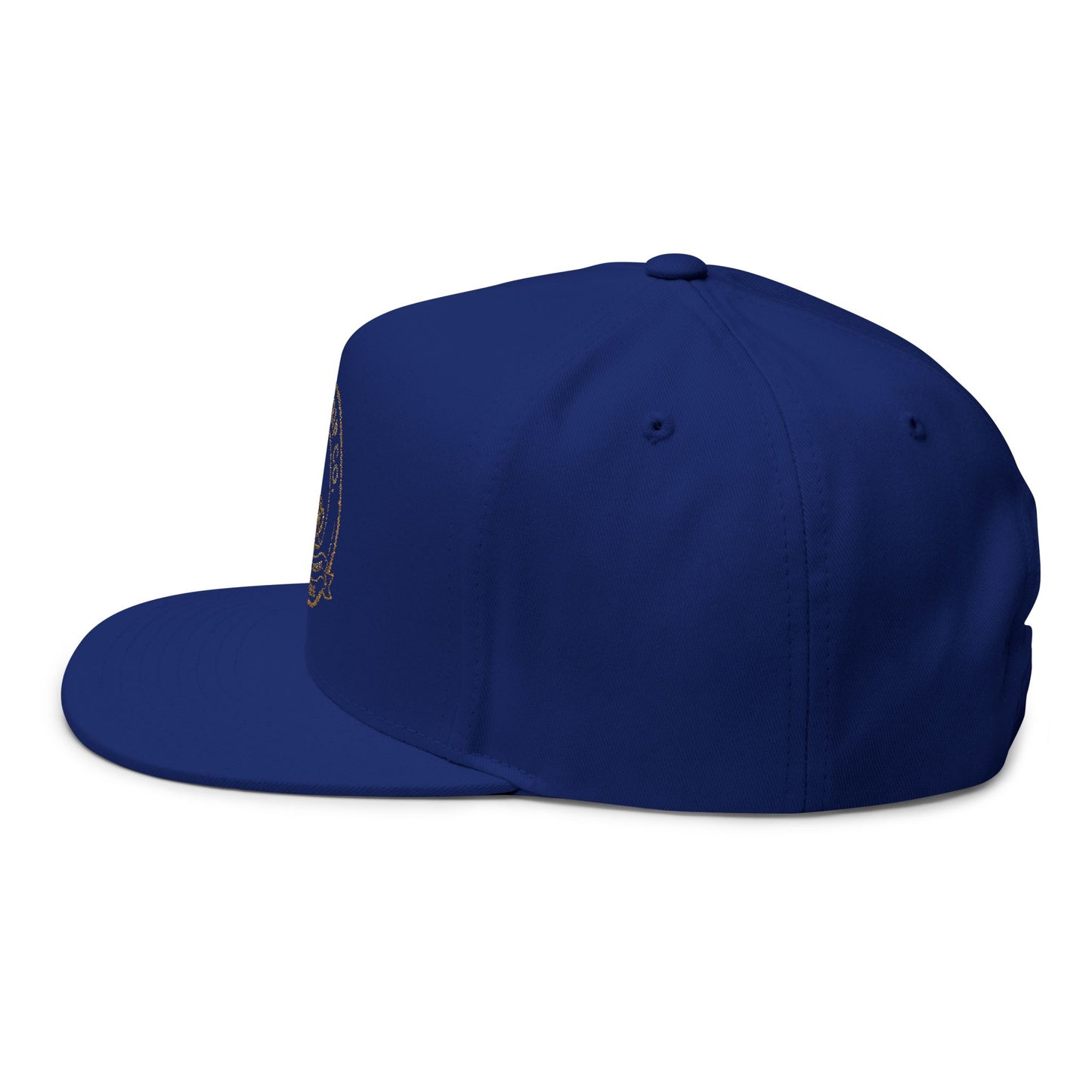 Embroidered Flat Bill Cap - Stylish Coffee Lover's Accessory, Perfect for Gifts, Casual Outings, Lifestyle Statement, Unisex Hat