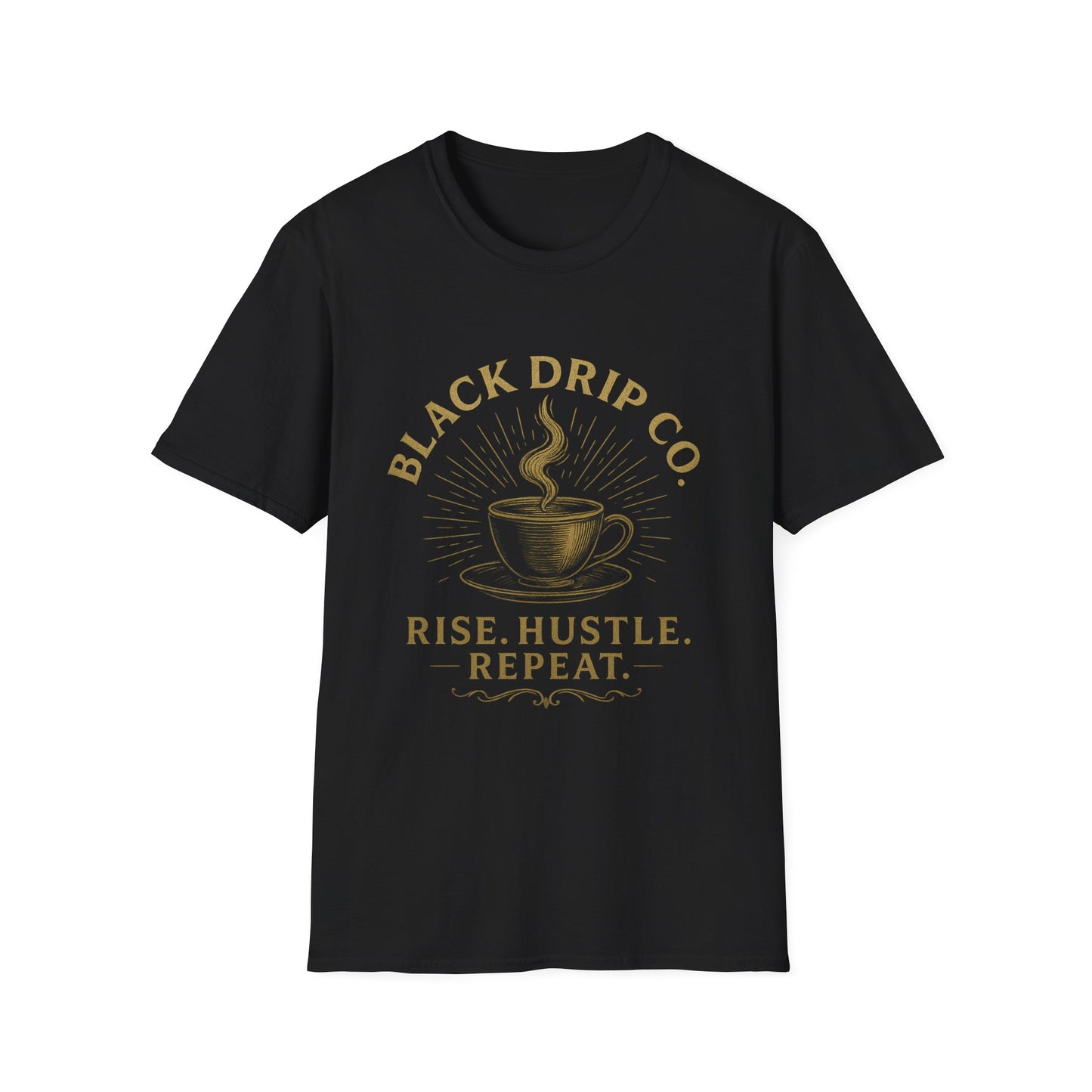 Coffee Lovers Unisex T-Shirt - Rise, Hustle, Repeat - Casual Style, Gift for Him or Her, Unique Tee for Coffee Enthusiasts, [...]